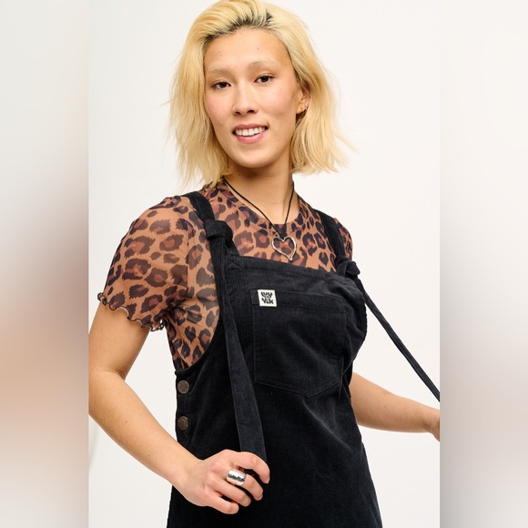 Lucy & Yak Mini Pini Dress Corduroy Pinafore - Picture 4 of 10